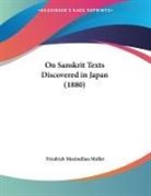 Friedrich Maximilian Muller - On Sanskrit Texts Discovered in Japan (1880)