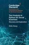 Dirk Hovy - Text Analysis in Python for Social Scientists