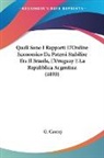 G. Carerj - Quali Sono I Rapporti D'Ordine Economico Da Potersi Stabilire Tra Il Brasile, L'Uruguay E La Repubblica Argentina (1893)