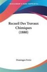 Domingos Freire - Recueil Des Travaux Chimiques (1880)