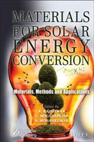C. Moganapriya, A. Mohankumar, R Rajasekar, R. Rajasekar, R. (Kongu Engineering College (An Auton Rajasekar, R. Moganapriya Rajasekar... - Materials for Solar Energy Conversion