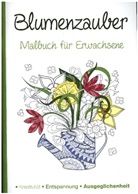 Malbuch für Erwachsene - Blumenzauber