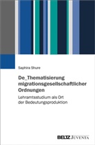 Saphira Shure - De_Thematisierung migrationsgesellschaftlicher Ordnungen