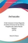 Mario De Mauro - Del Suicidio
