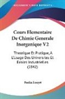 Paulin Louyet - Cours Elementaire De Chimie Generale Inorganique V2