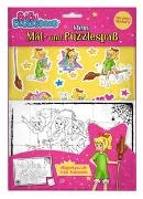Panini - Bibi Blocksberg: Mein Mal- und Puzzlespaß - Magnetpuzzle zum Ausmalen, Sticker und Ausmalseiten