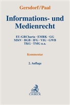 Kerstin Anklam u a, Hubertus Gersdorf, Bori P Paal, Boris P Paal, Boris P. Paal - Informations- und Medienrecht