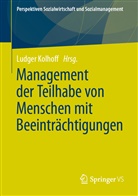 Ludge Kolhoff, Ludger Kolhoff - Management der Teilhabe von Menschen mit Beeinträchtigungen