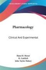 R. Gottlieb, Hans H. Meyer - Pharmacology
