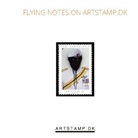 Sam Jedig - Flying Notes On Artstamp.dk
