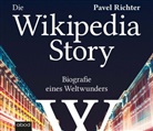 Pavel Richter, Michael J. Diekmann - Die Wikipedia-Story, Audio-CD (Audiolibro)