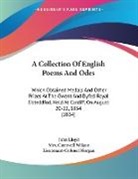 John Lloyd, Lieutenant-Colonel Morgan, Cornwell Wilson - A Collection Of English Poems And Odes