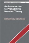 Emmanuel Kowalski, Emmanuel (Swiss Federal Institute of Tec Kowalski, Kowalski Emmanuel - Introduction to Probabilistic Number Theory