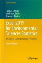 Howard F Horton, Howard F. Horton, Quirk, Meghan Quirk, Meghan H Quirk, Meghan H. Quirk... - Excel 2019 for Environmental Sciences Statistics