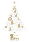 Biglietto Buon Natale C/rilievo E Foil 20BN17