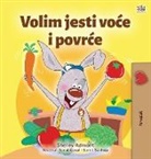 Shelley Admont, Kidkiddos Books - I Love to Eat Fruits and Vegetables (Croatian Children's Book)