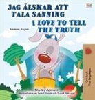 Shelley Admont, Kidkiddos Books - I Love to Tell the Truth (Swedish English Bilingual Children's Book)