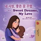 Shelley Admont, Kidkiddos Books - Sweet Dreams, My Love (Korean English Bilingual Children's Book)