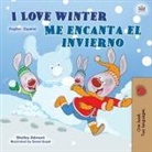 Shelley Admont, Kidkiddos Books - I Love Winter (English Spanish Bilingual Book for Kids)