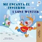 Shelley Admont, Kidkiddos Books - I Love Winter (Spanish English Bilingual Children's Book)