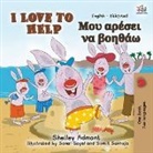 Shelley Admont, Kidkiddos Books - I Love to Help (English Greek Bilingual Book for Kids)