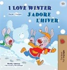 Shelley Admont, Kidkiddos Books - I Love Winter (English French Bilingual Book for Kids)