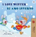 Shelley Admont, Kidkiddos Books - I Love Winter (English Portuguese Bilingual Children's Book -Brazilian)