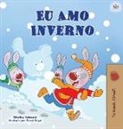 Shelley Admont, Kidkiddos Books - I Love Winter (Portuguese Book for Kids -Brazilian)