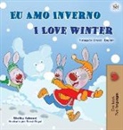 Shelley Admont, Kidkiddos Books - I Love Winter (Portuguese English Bilingual Book for Kids -Brazilian)