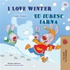 Shelley Admont, Kidkiddos Books - I Love Winter (English Romanian Bilingual Book for Kids)