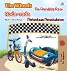 Kidkiddos Books, Inna Nusinsky - The Wheels -The Friendship Race (English Malay Bilingual Book for Kids)