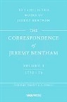Jeremy Bentham, Professor Timothy L. S. Sprigge, Timothy L. S. Sprigge - The Correspondence of Jeremy Bentham, Volume 1