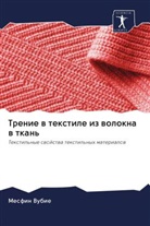 Mesfin Vubie - Trenie w textile iz wolokna w tkan'