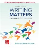 Rebecca Moore Howard, Howard Rebecca Moore - Writing Matters Comprehensive ISE