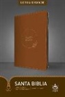 Tyndale Bible - Santa Biblia Rvr60, Edición Zíper Con Referencias, Letra Grande (Sentipiel, Café, Letra Roja)