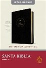 Tyndale Bible - Santa Biblia Rvr60, Edición de Referencia Ultrafina, Letra Grande (Sentipiel, Negro, Índice, Letra Roja)