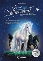 Sandra Grimm, Silvia Christoph, Loew Erstes Selberlesen, Loewe Erstes Selberlesen, Loewe Erstes Selberlesen - Silberwind, das weiße Einhorn (Band 3-4) - Das Geheimnis der magischen Pferde