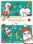 Loewe Kreativ - Mein zauberhaftes Glitzermalbuch - Tiere