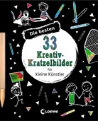 Loewe Kratzel-Welt, Loewe Kreativ - Die besten 33 Kreativ-Kratzelbilder für kleine Künstler