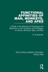 S. Zuckerman - Functional Affinities of Man, Monkeys, and Apes