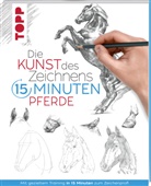 frechverlag - Die Kunst des Zeichnens 15 Minuten - Pferde