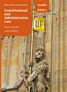 John Alder, Keit Syrett, Keith Syrett - Constitutional and Administrative Law