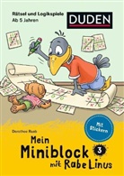 Dorothee Raab, Stefan Leuchtenberg - Mein Miniblock mit Rabe Linus - Rätsel und Logikspiele