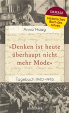 Anna Haag, Jennife Holleis, Jennifer Holleis - »Denken ist heute überhaupt nicht mehr Mode«