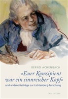 Bernd Achenbach, Ulric Joost, Ulrich Joost, Joost (Prof. Dr.), Ulrich Joost (Prof. Dr.) - »Euer Konzipient war ein sinnreicher Kopf«