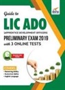 Disha Experts - Guide to LIC ADO (Apprentice Development Officers) Preliminary Exam 2019 with 3 Online Tests