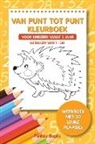 Funkey Books - Van punt tot punt kleurboek voor kinderen vanaf 5 jaar - Getallen van 1-50