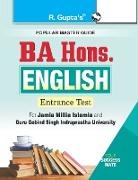 Rph Editorial Board - BA Hons. English Entrance Exam Guide for JMI & GGSIPU