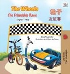 Kidkiddos Books, Inna Nusinsky - The Wheels -The Friendship Race (English Chinese Bilingual Book)