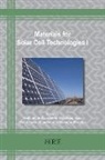 Inamuddin - Materials for Solar Cell Technologies I